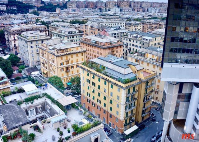 Suite Lambruschini Central With Top City View - Free Covered Parking Genua Exterior foto